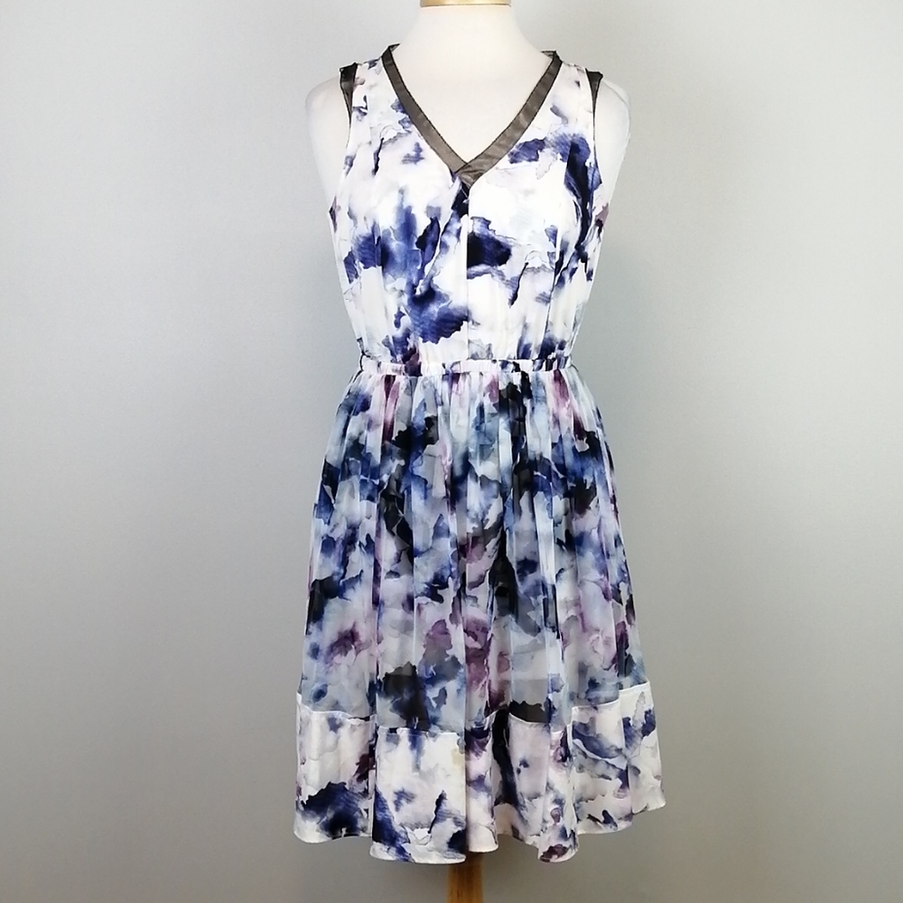 Simply Vera Vera Wang Marble A-line Dress Size S